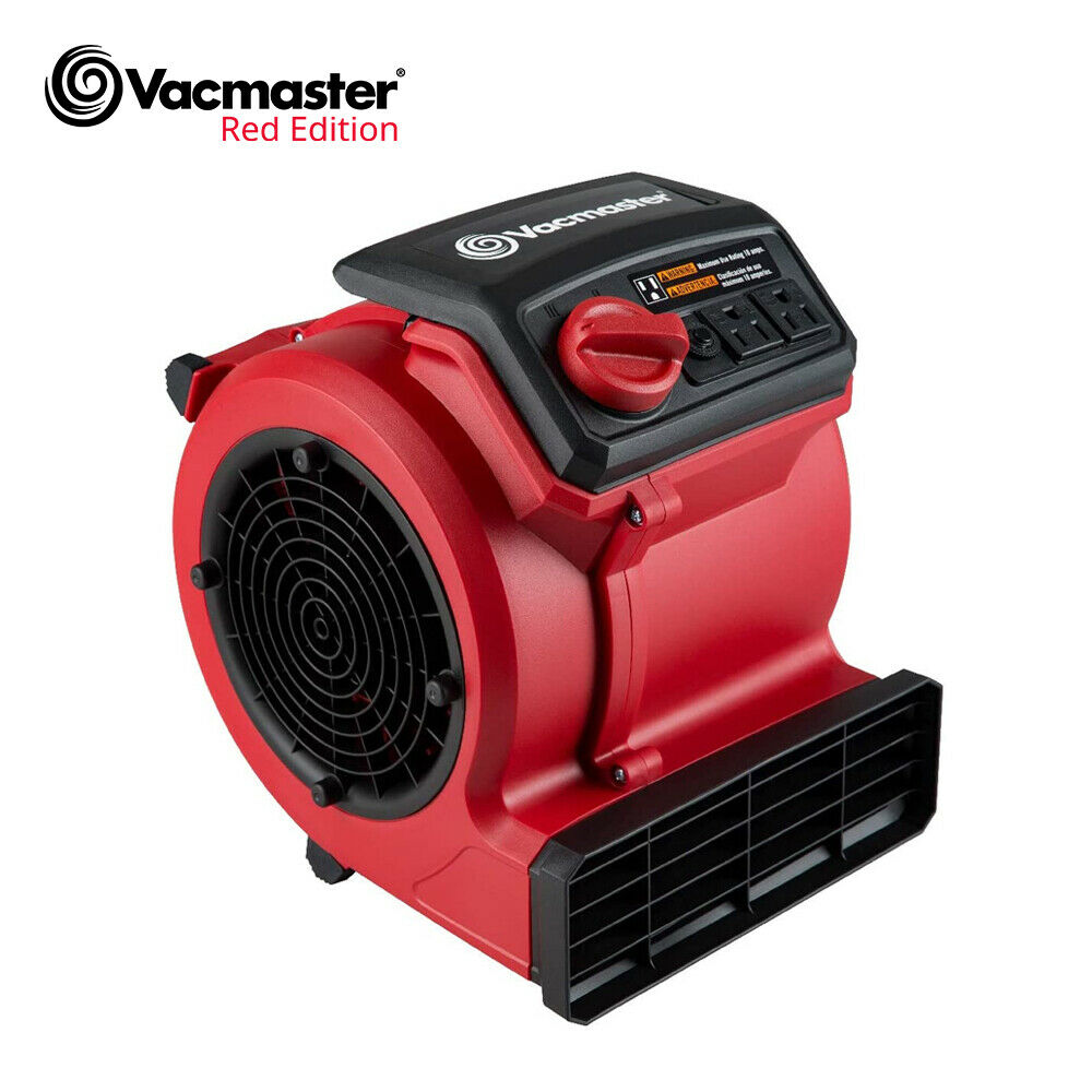 Vacmaster Air Mover Blower Fan Dryer Cooling Carpet Wall Floor Dryers 3-speed