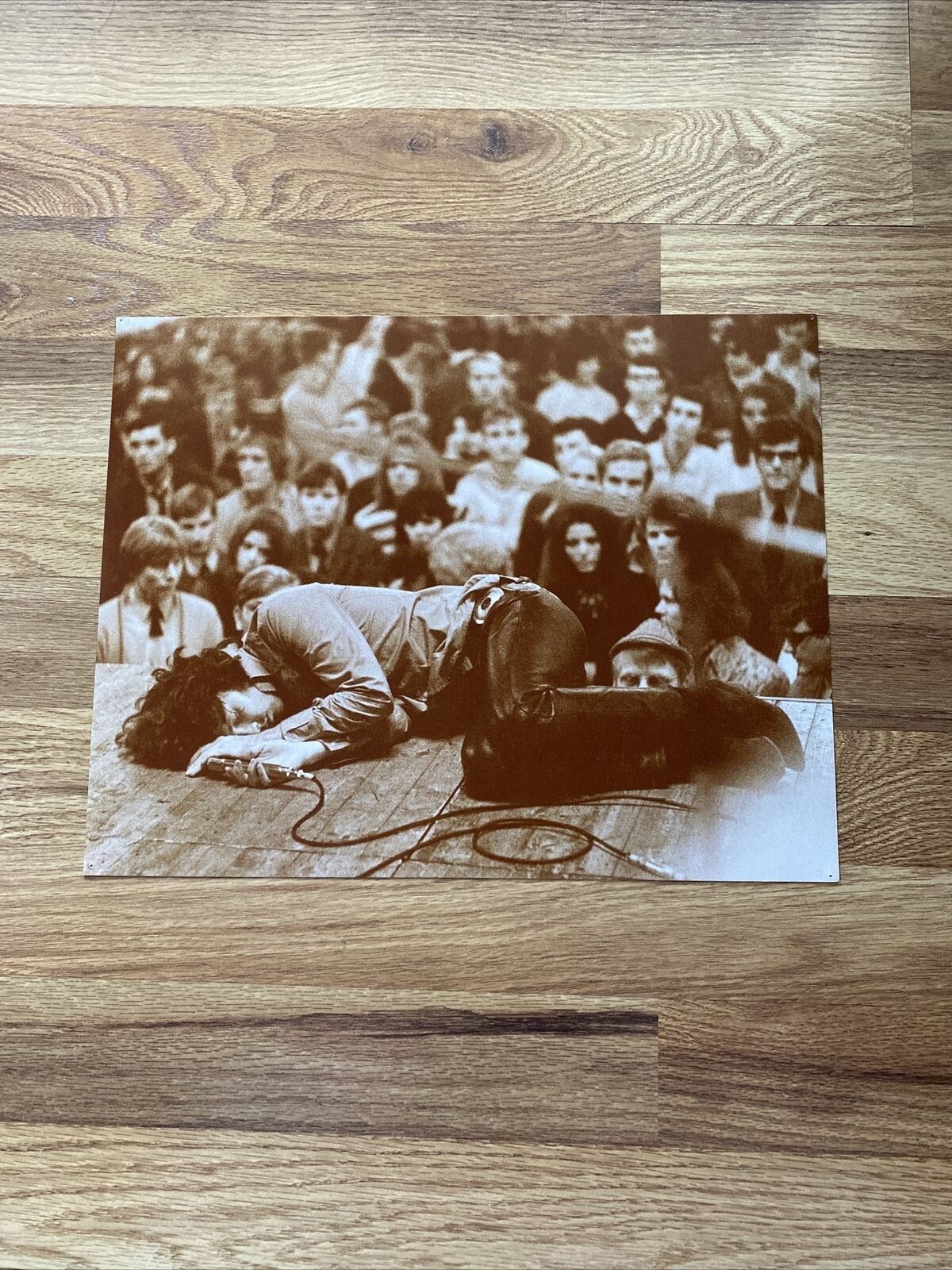 Jim Morrison The Doors 11 In X 14 In Sepia Poster