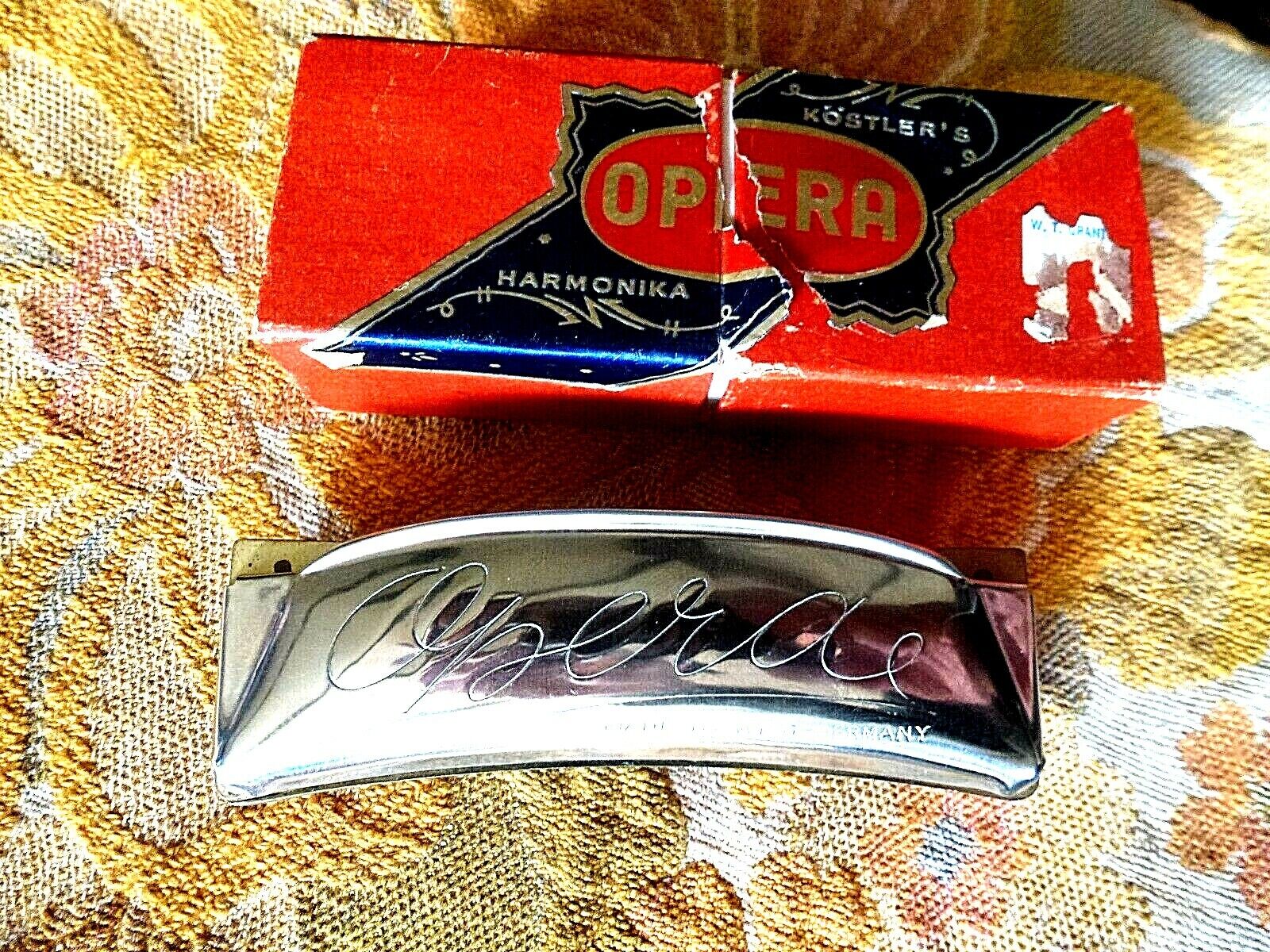 Opera Harmonica Made In West Germany In Box