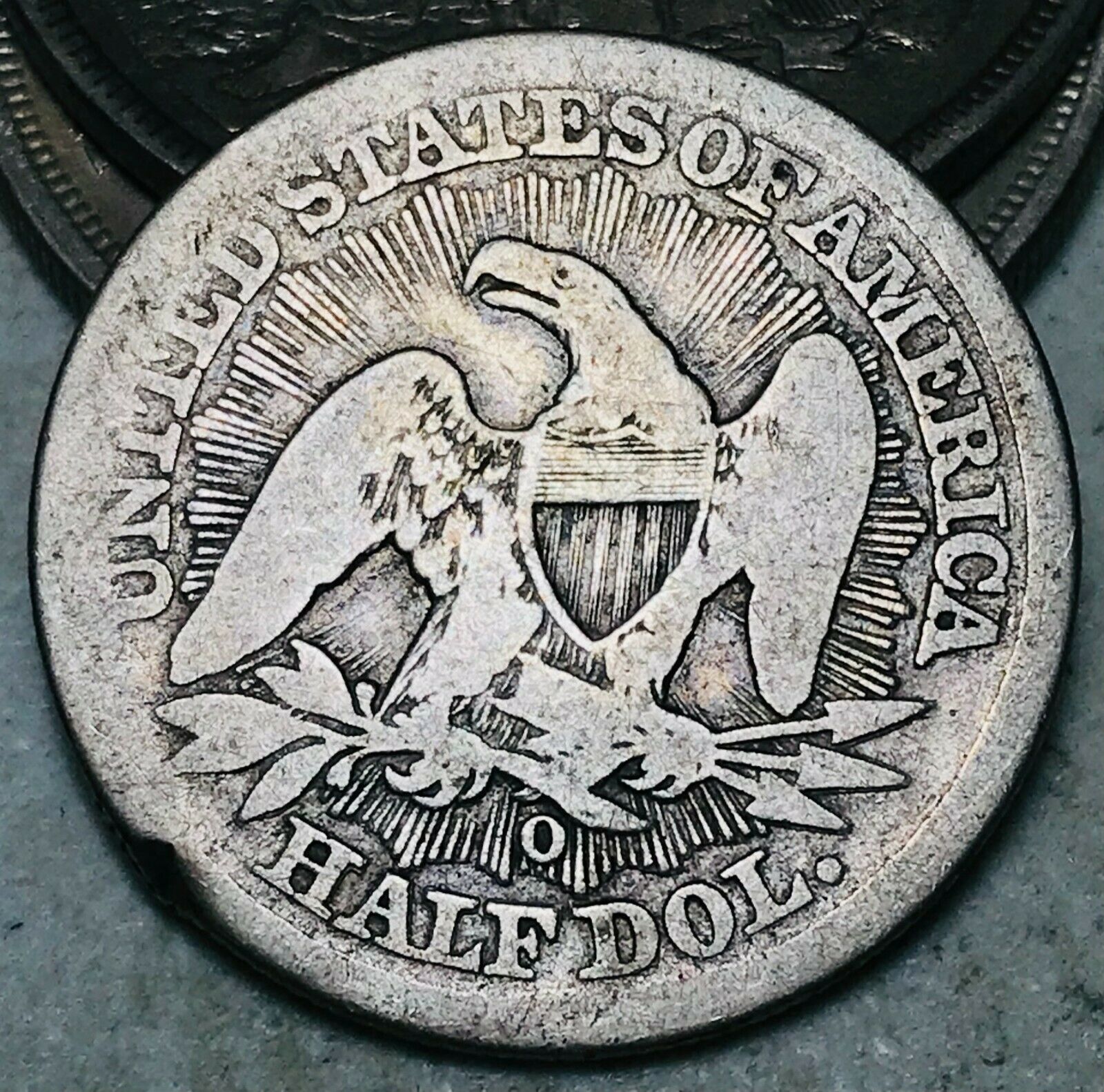 1853 O Seated Liberty Half Dollar 50c Arrows Rays Ungraded Silver Us Coin Cc8765