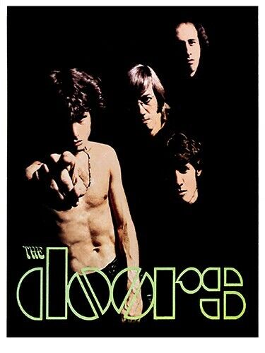 The Doors Ultra Rare 1967 Us  Promo Poster Print