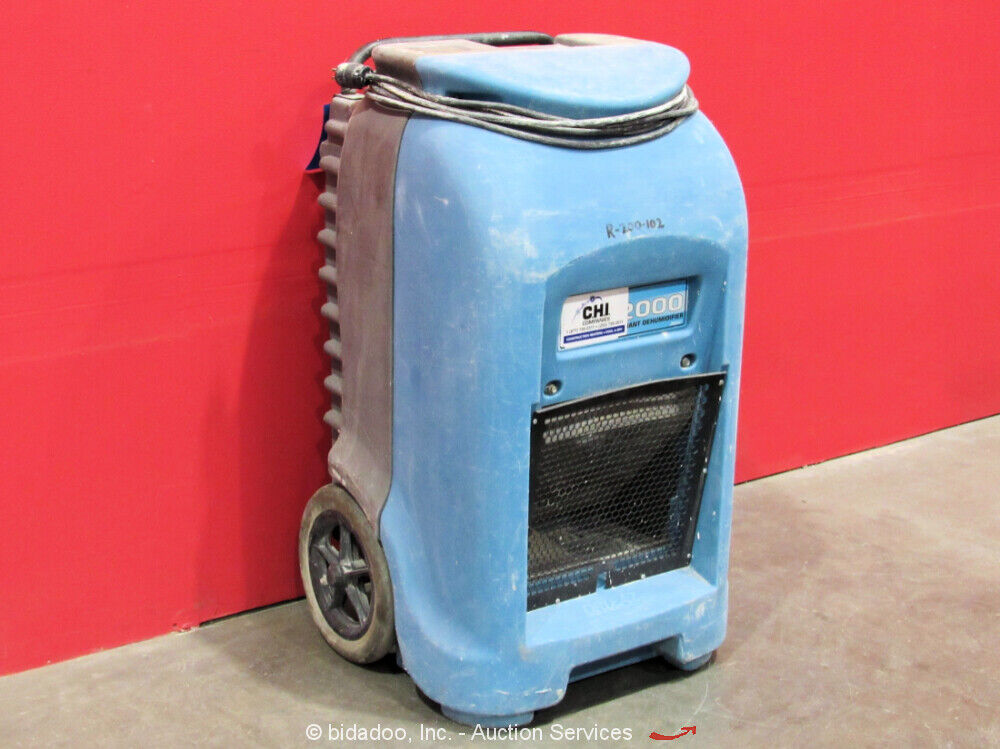 Dri-eaz F232 Lgr 2000 Portable Refrigerant Dehumidifier Machine 115v Bidadoo