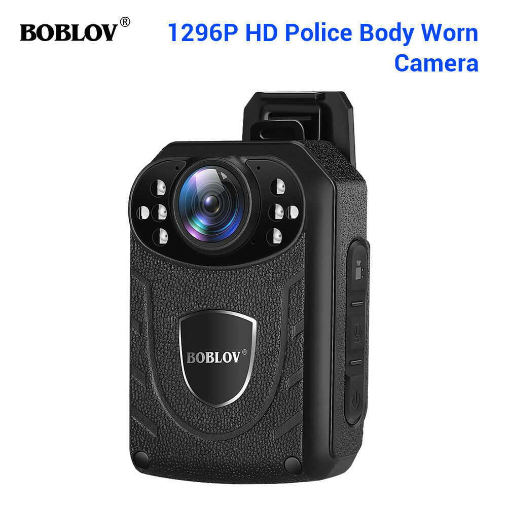 1296p Body Camera Audio Camcorder Night Vision Video Police Security Recorder