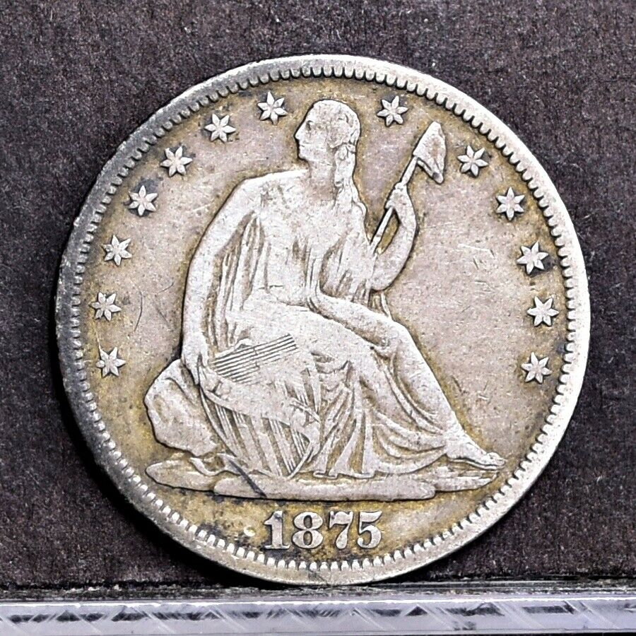 1875 Liberty Seated Half Dollar - Fine (#38277)