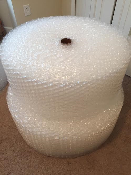 1/2" X 12" Wide Large Bubbles Perforated 12" 250 Ft Bubble + Wrap