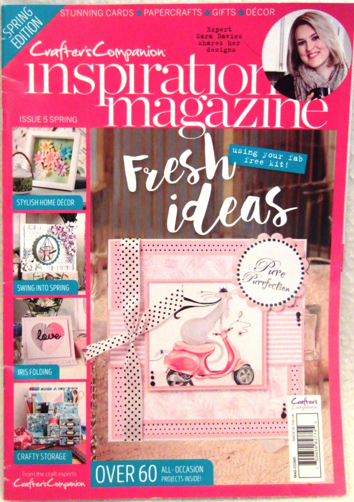 Crafters Companion Inspiration Magazine Issue 5 - Magazine Only