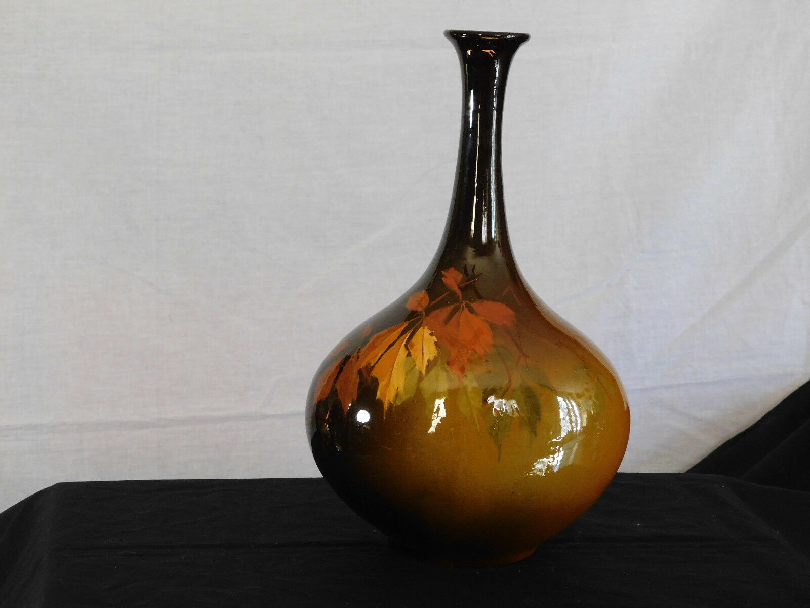 C1896 Utopian J.b.owens American Art Pottery Hand Made Vase Arts & Crafts Era