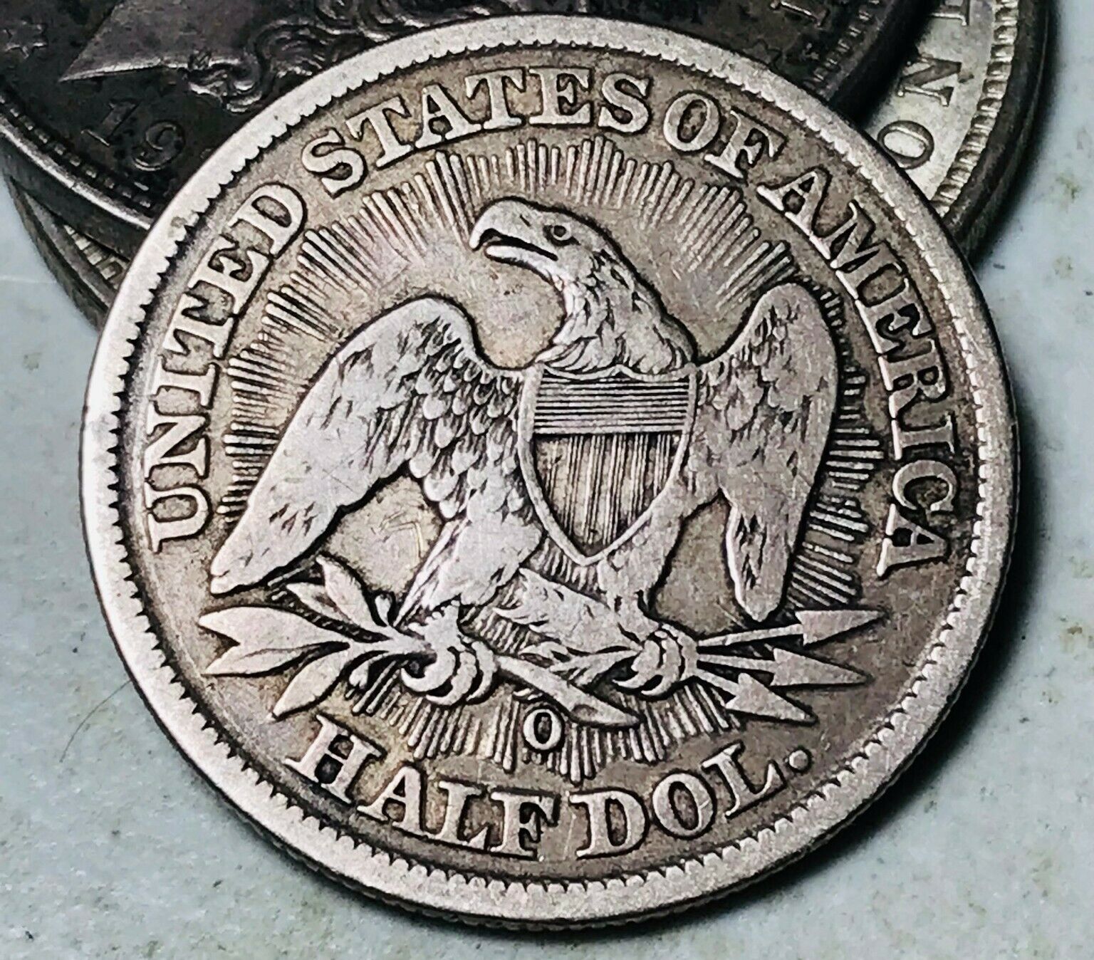 1853 O Seated Liberty Half Dollar 50c Arrows Rays Ungraded Silver Us Coin Cc8855