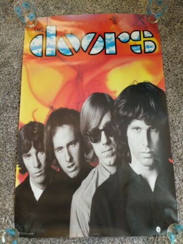 The Doors Winterland Group Shot Poster 22.5 X 34.5 Jim Morrison Funky Ent 1998