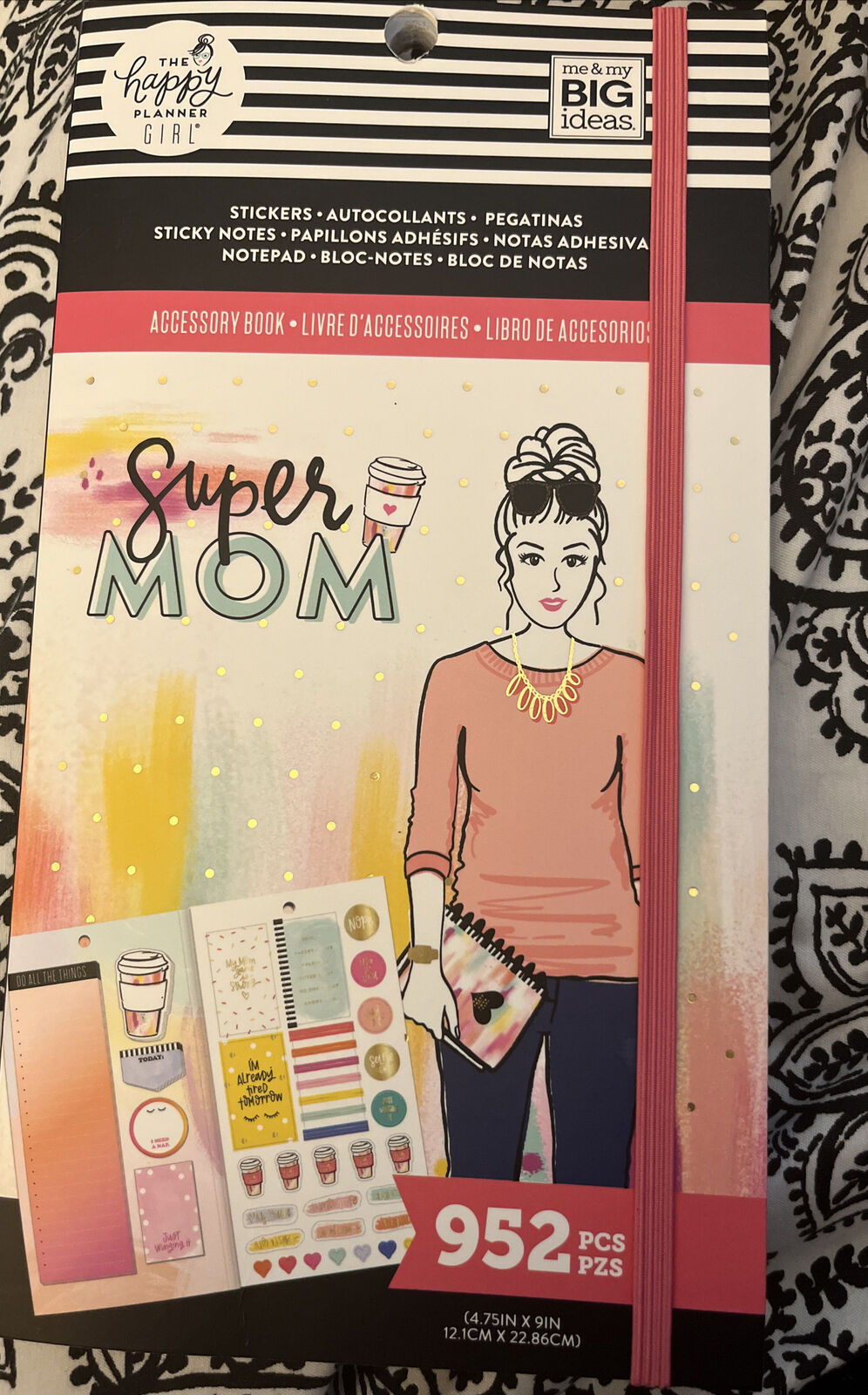 Genuine Me & My Big Ideas The Happy Planner Girl 952 Pcs Super Mom Stickers