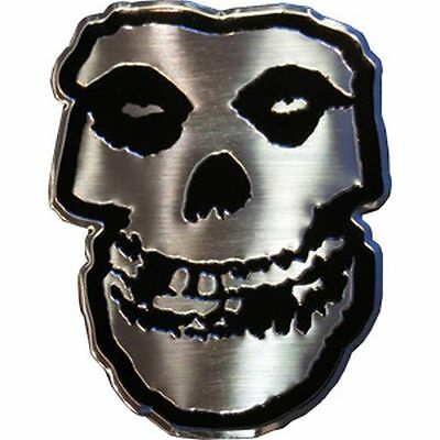 Misfits - Skull Logo - Metal Sticker 2.5 X 3 - Brand New - Car Decal 7767