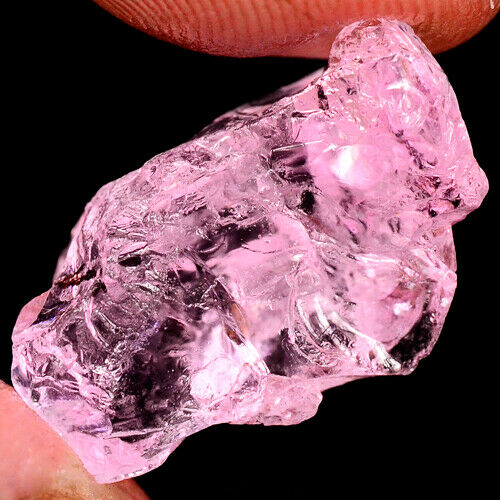 Very Nice 17.40ct Unheated Pink Morganite Rough Natural100% Facet