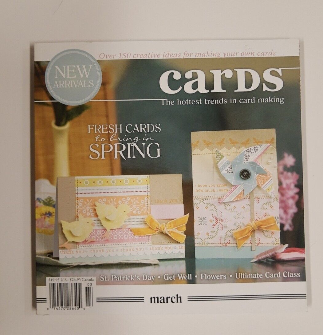 Cards : The Hottest Trends In Card Making Book ~ March 2009 ~ New Arrivals