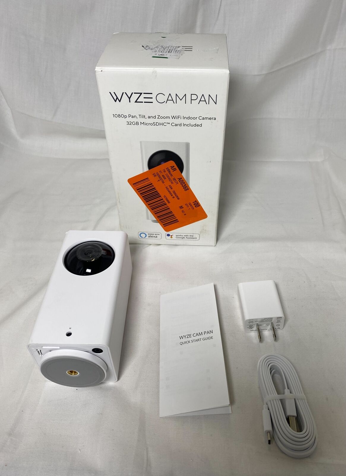 Wyze Cam Pan 1080p Pan/tilt/zoom Indoor Smart Home Camera - Missing Microsdhc